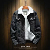 Men's Winter Denim Cotton Jacket